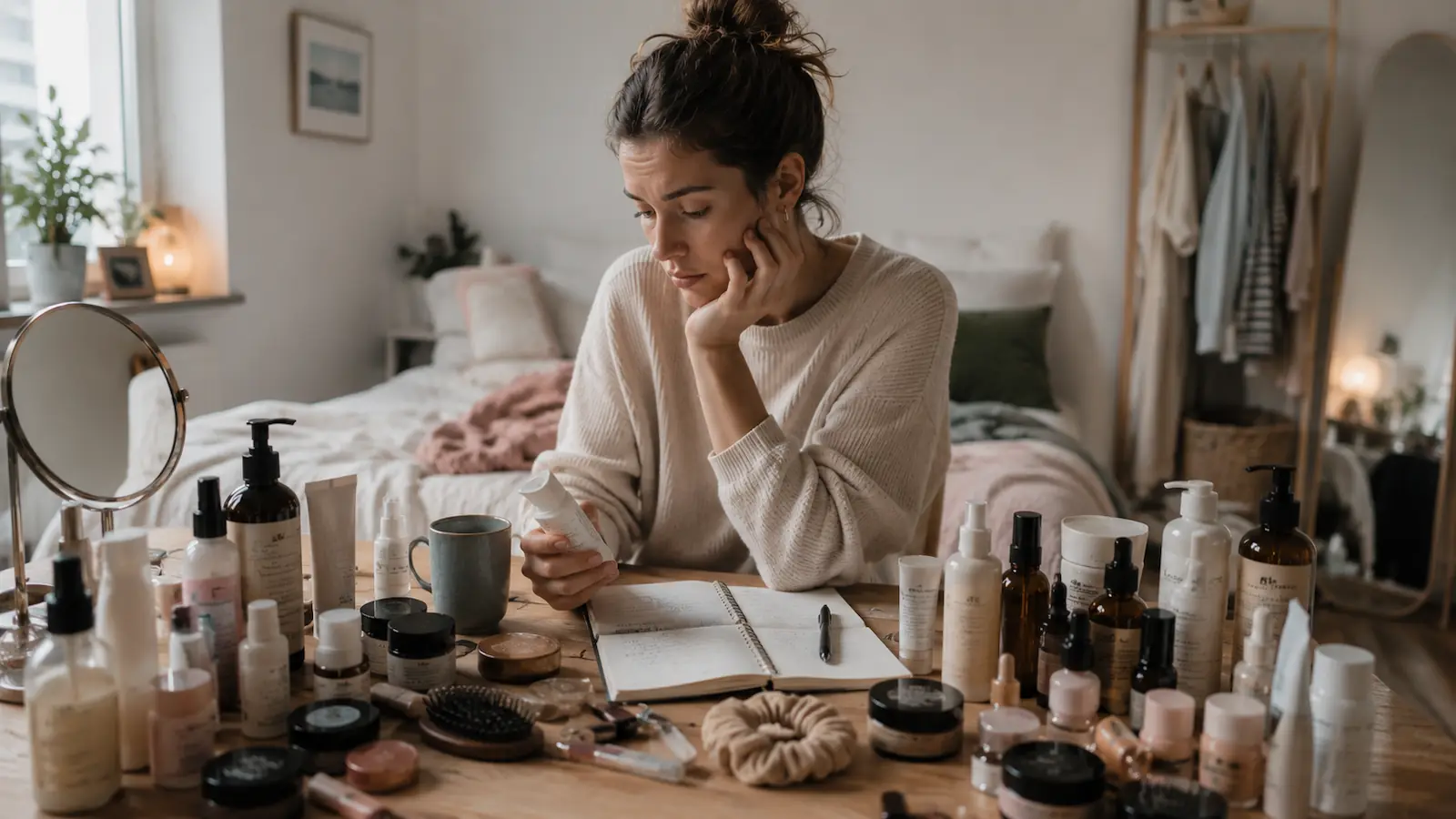 beauty choices feel complicated scandinavian bedroom