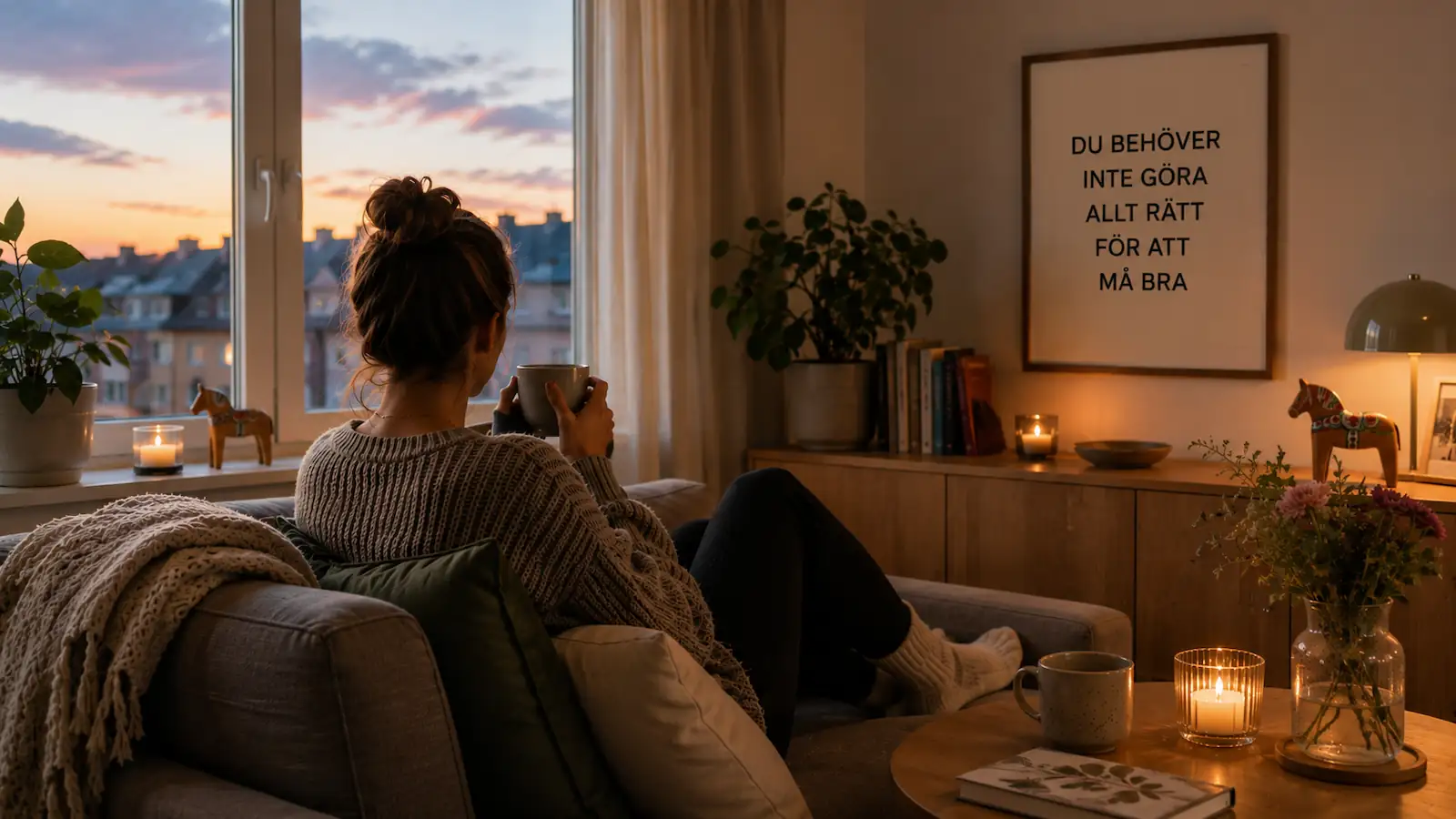 valbefinnande du behover inte gora allt ratt